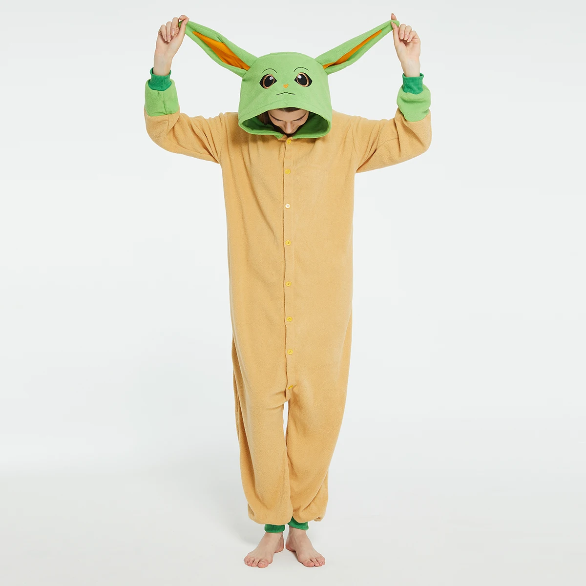 Baby Clothing Newborn - Adultos Yoda Baby Grogu Onesies disfraz