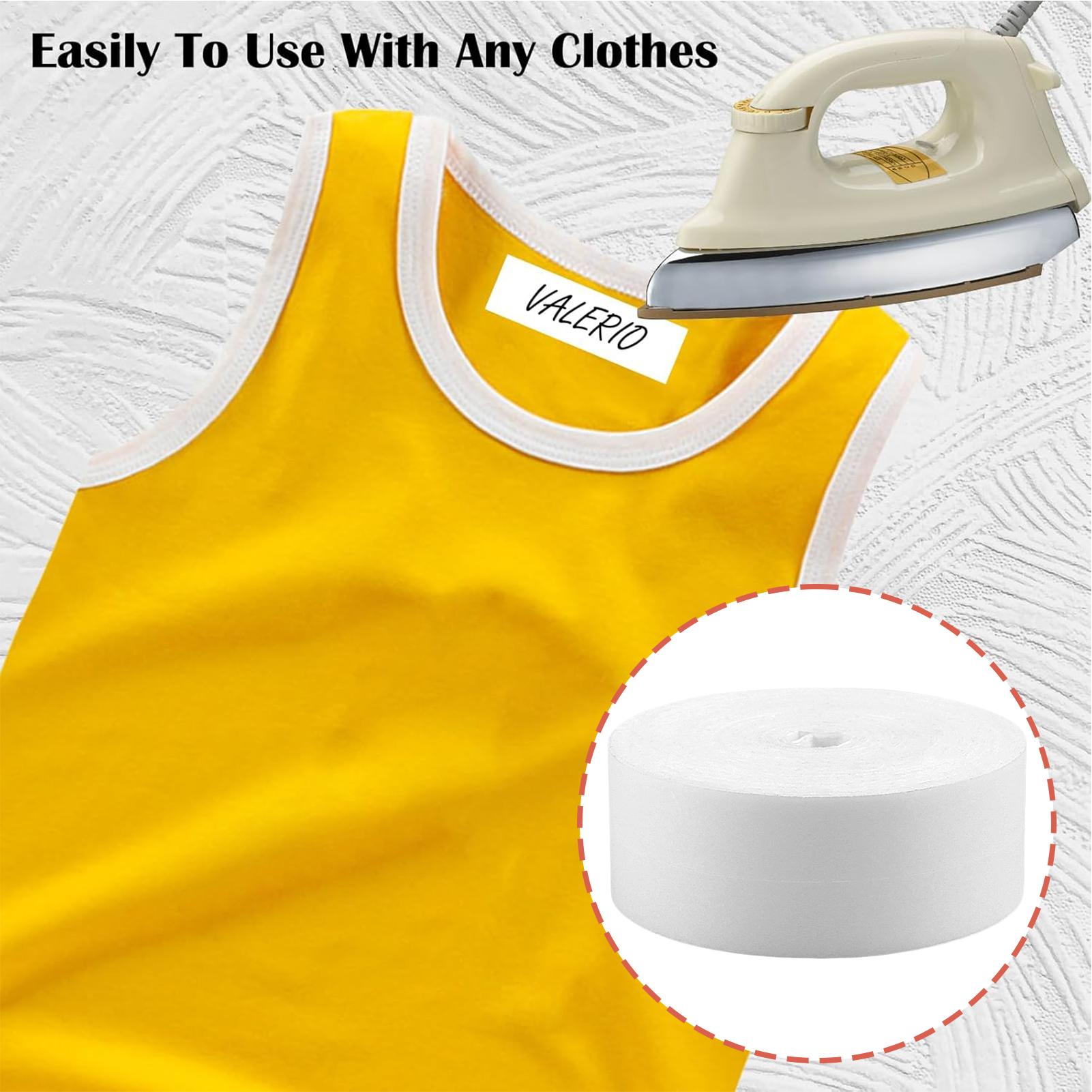 Baby Clothing Names - Etiquetas de tela duraderas para ropa,