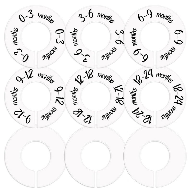 Baby Clothing Stores - 100 Uds. Perchas redondas de tela