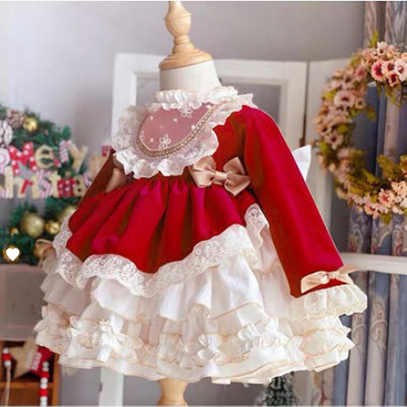 Baby Xmas Clothing - Vestido de fiesta para niña, nuevo