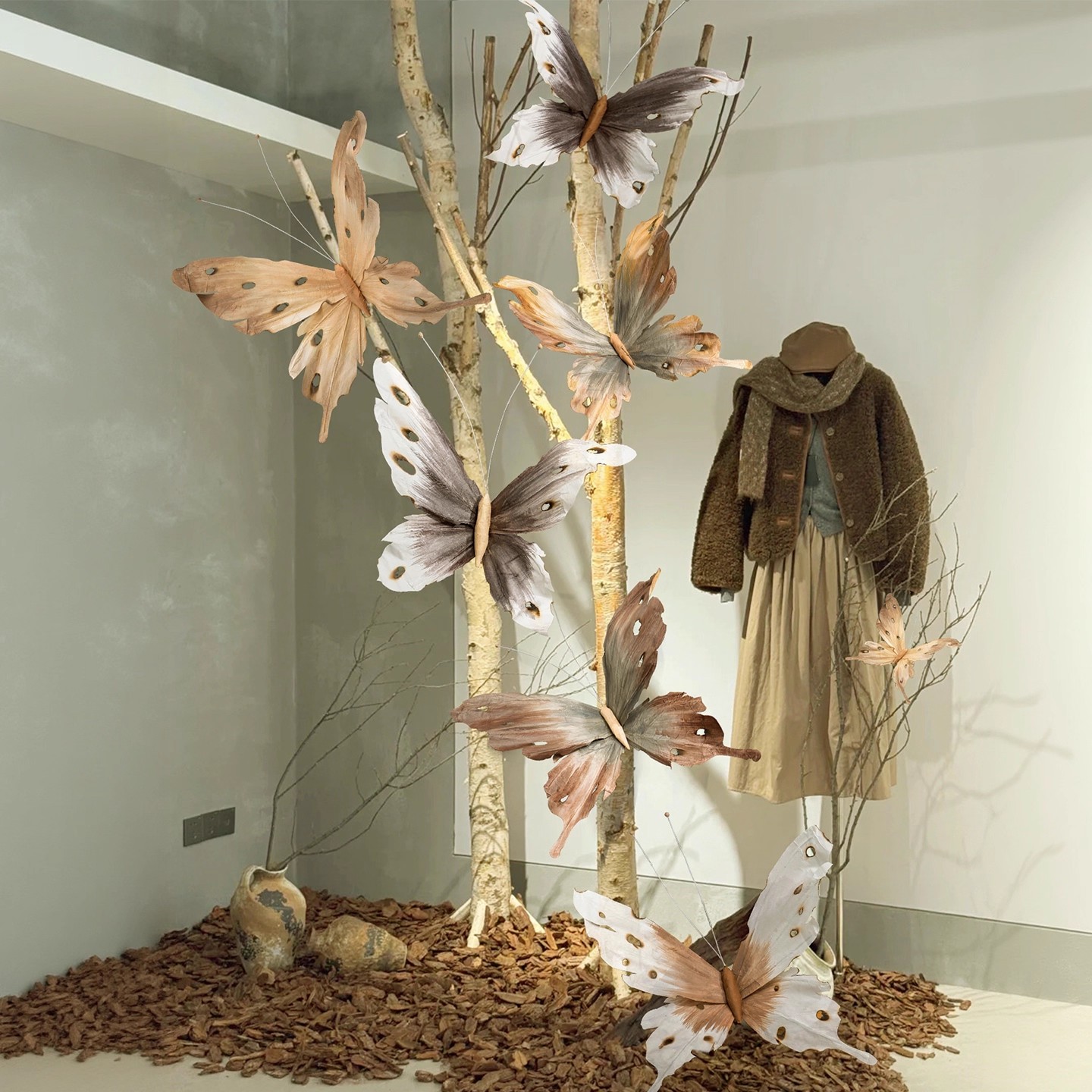 Baby Clothing Stores - Decoración de Papel con Diseño de