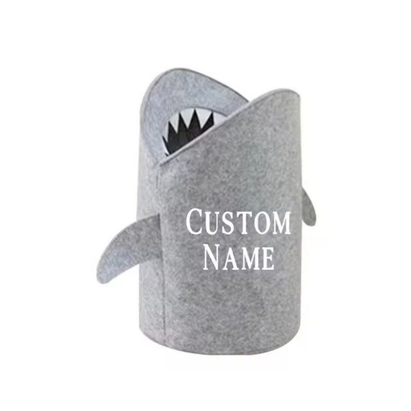 Baby Clothing Names - Cesta de juguetes personalizada para habitación