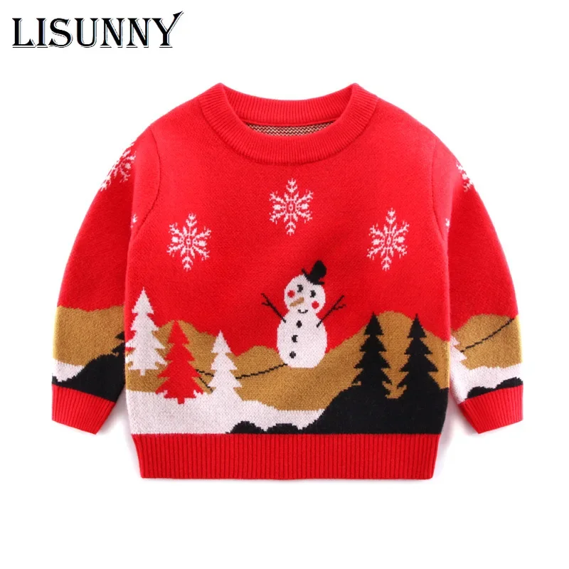 Baby Clothing Jumper - 2025 Otoño Invierno chico suéter de