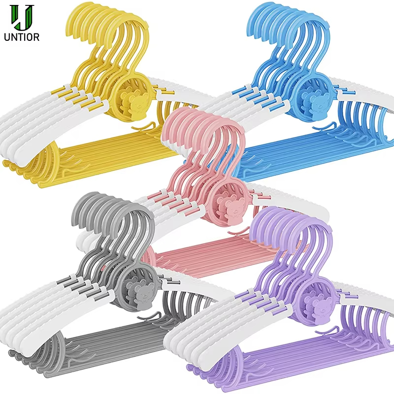 Baby Clothing Rack - Paquete de 10 perchas antideslizantes para