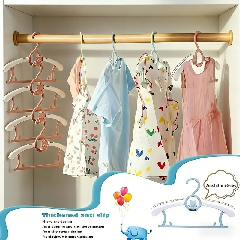 Baby Clothing Rack - Paquete de 30 Perchas de Plástico