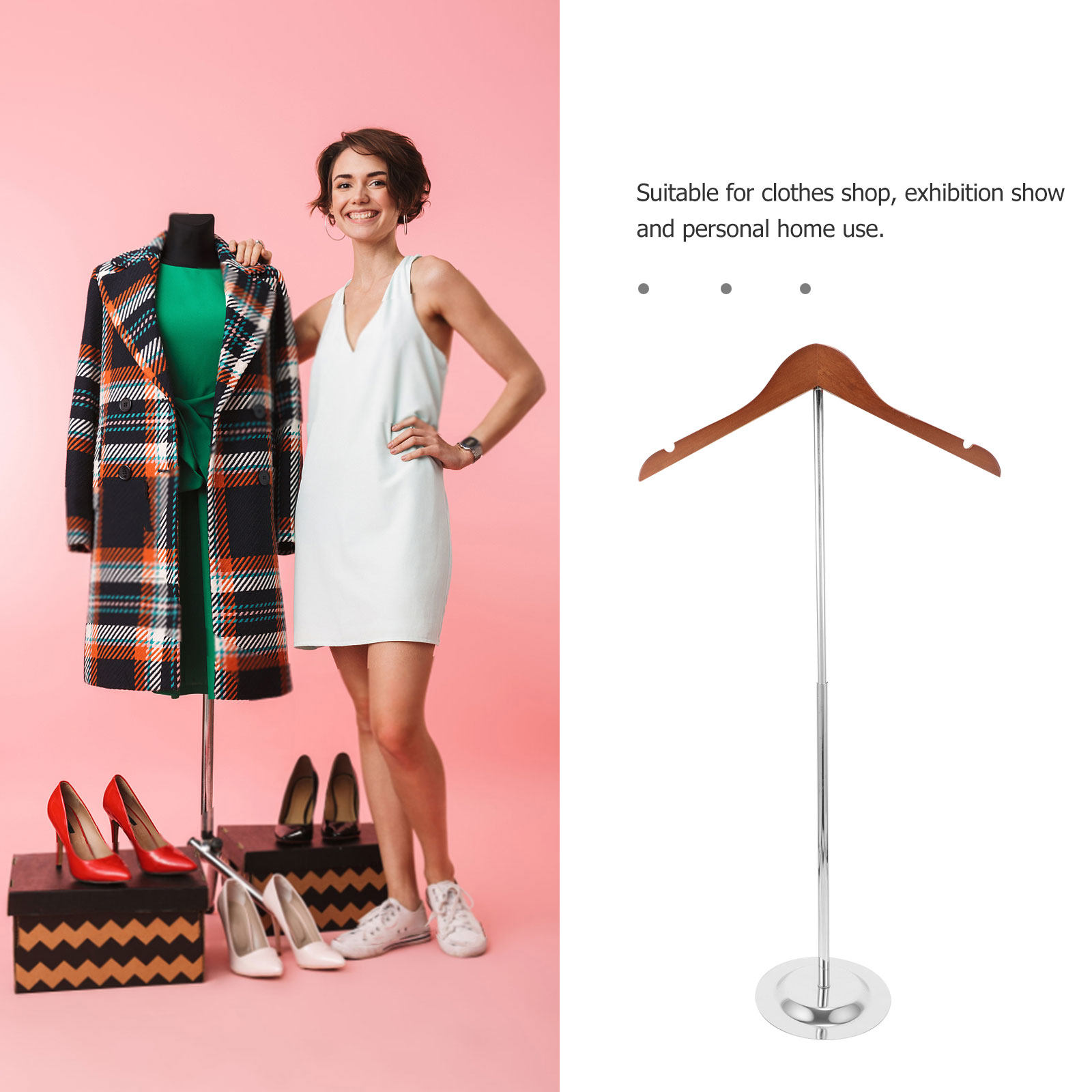 Exhibidor de Ropa en Forma de  - Baby Clothing Stores reseña y precio