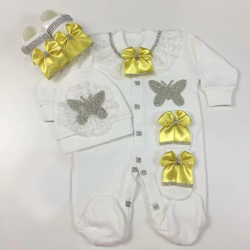 Conjunto de 4 Piezas de Ropa p - Baby Clothing Names reseña y precio