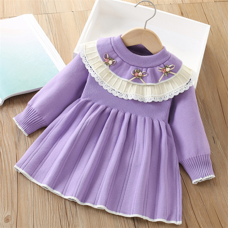 Vestido de punto para niñas, s - Baby Clothing Jumper reseña y precio