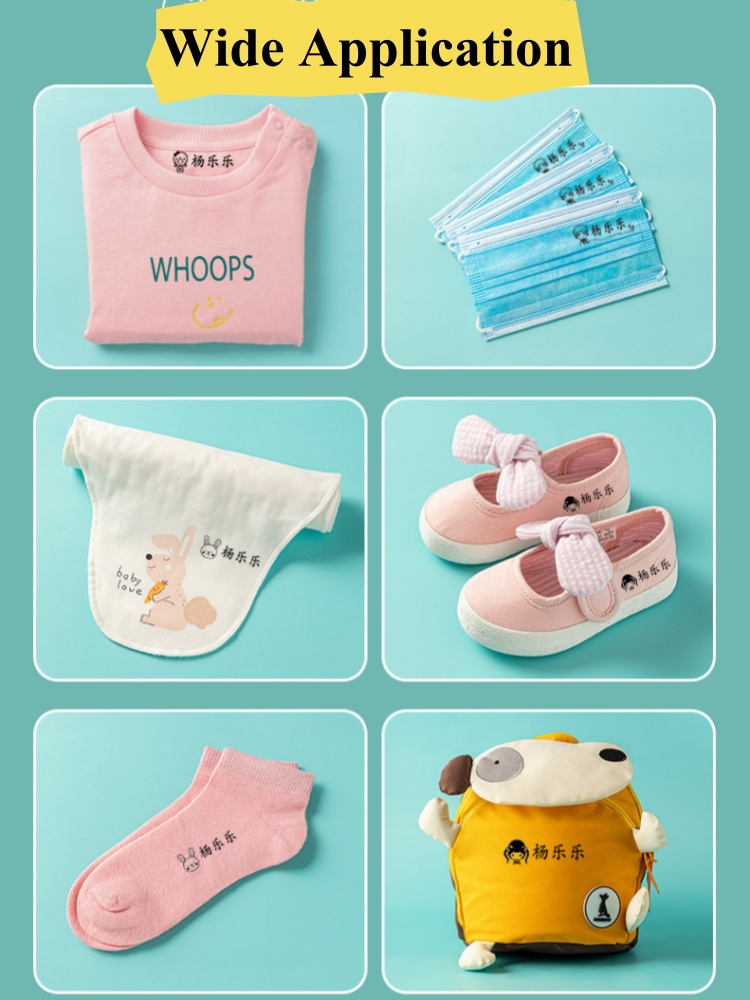 Sello Infantil Personalizado c - Baby Clothing Names reseña y precio