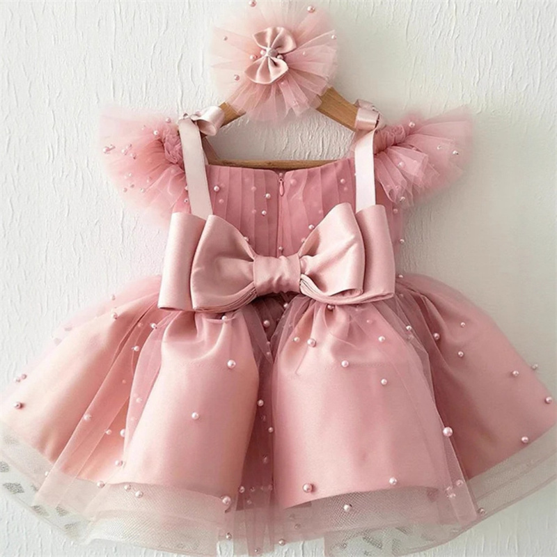 Niños bebé princesa tul perlas - Baby Xmas Clothing reseña y precio