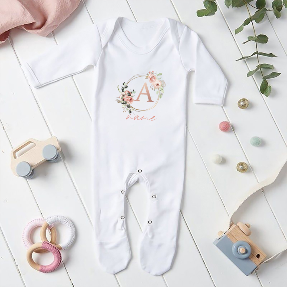 Traje de dormir personalizado  - Baby Clothing Names reseña y precio