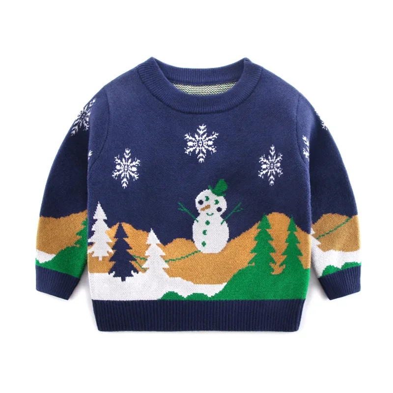 2025 Otoño Invierno chico suét - Baby Clothing Jumper reseña y precio