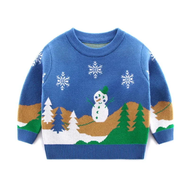 2025 Otoño Invierno chico suét - Baby Clothing Jumper reseña y precio