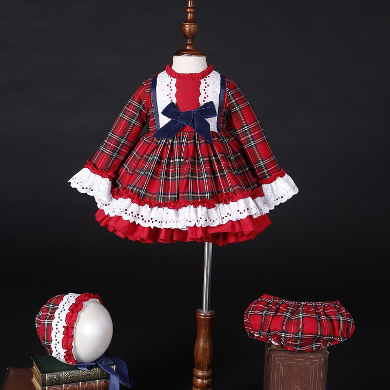 Vestido de princesa vintage a  - Baby Xmas Clothing reseña y precio
