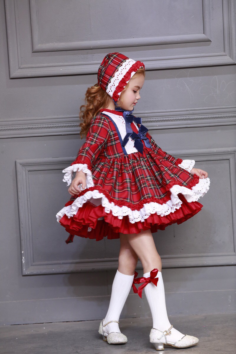 Vestido de princesa vintage a  - Baby Xmas Clothing reseña y precio