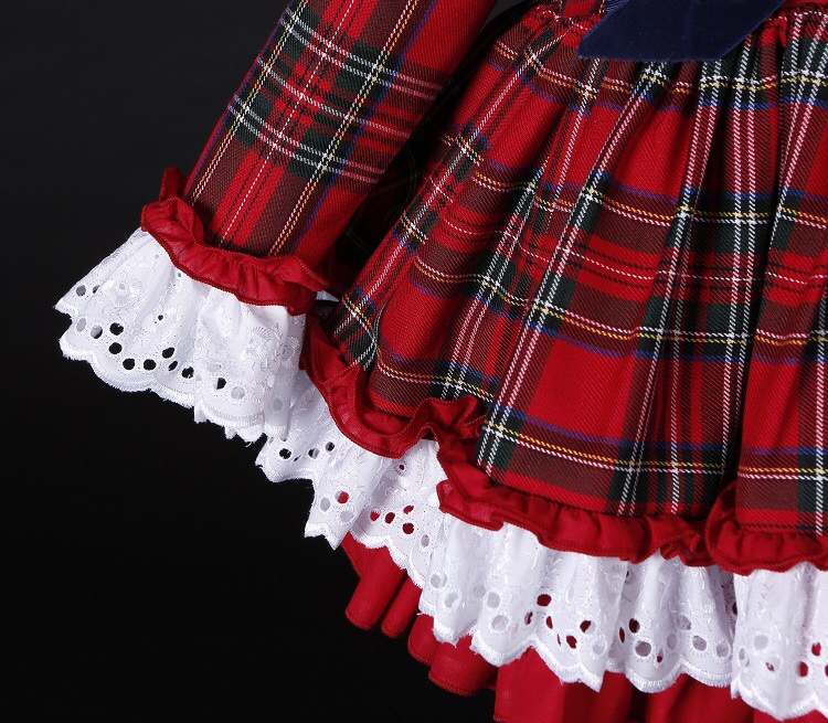 Vestido de princesa vintage a  - Baby Xmas Clothing reseña y precio