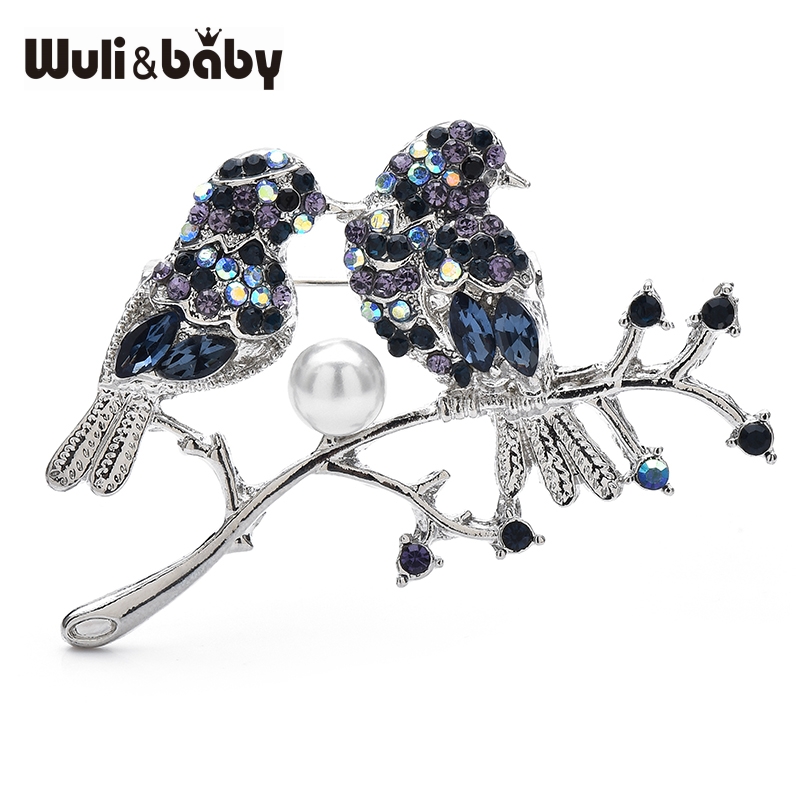 Wuli&baby Crystal Couple Birds - Baby Xmas Clothing reseña y precio