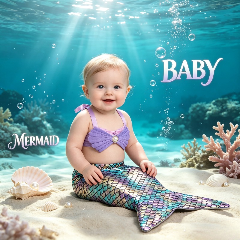 Disfraz de Sirena para Recién  - Baby Clothing Newborn reseña y precio