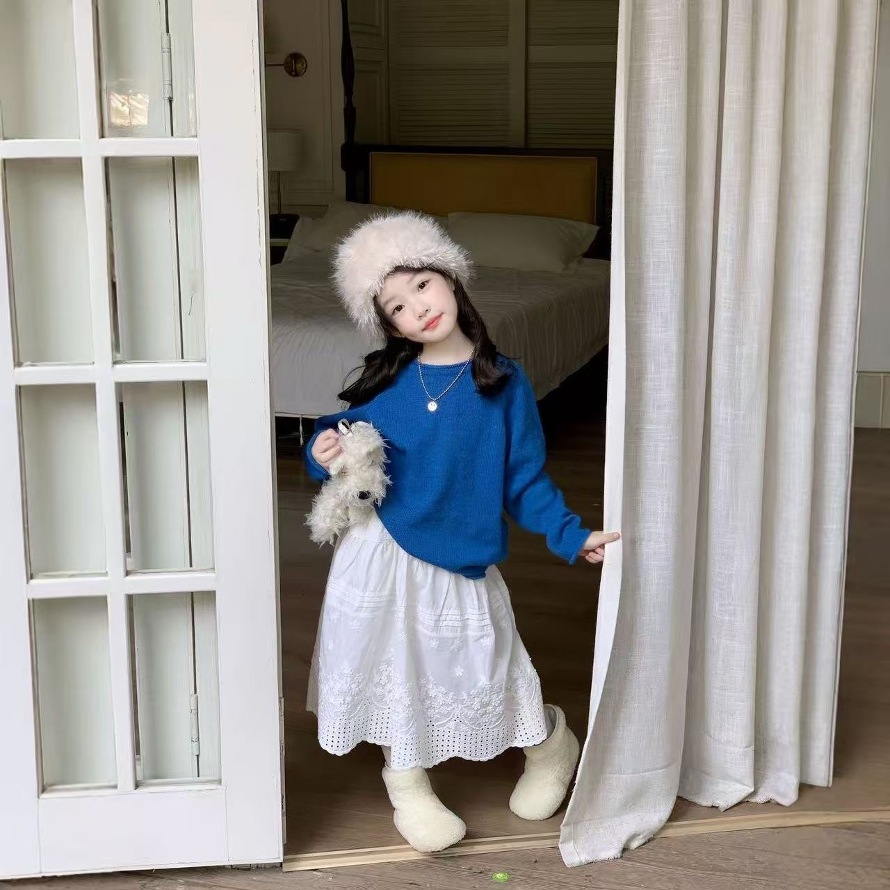Suéter de punto para niñas, su - Baby Clothing Jumper reseña y precio