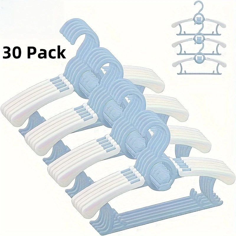 Paquete de 30 Perchas de Plást - Baby Clothing Rack reseña y precio